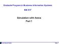 Graduate Program in Business Information Systems BIS 517 PowerPoint PPT Presentation