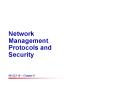 Network Management Protocols and Security PowerPoint PPT Presentation