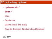 Hydroelectric ?