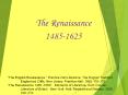 The Renaissance PowerPoint PPT Presentation