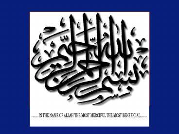 Power Point Presentation