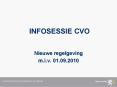 INFOSESSIE CVO PowerPoint PPT Presentation