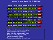What is the Year of Jubilee?