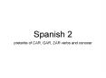 Spanish 2 PowerPoint PPT Presentation