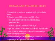 POSTAVLJANJE STRATE