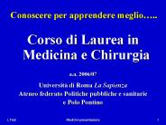 Conoscere per apprendere meglio