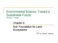 Environmental Science: Toward a Sustainable Future Richard T. Wright PowerPoint PPT Presentation