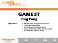 GAME:IT PowerPoint PPT Presentation