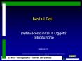 Basi di Dati PowerPoint PPT Presentation