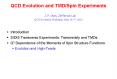 QCD Evolution and TMD/Spin Experiments PowerPoint PPT Presentation