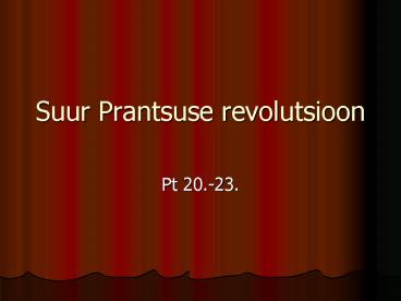 Suur Prantsuse revolutsioon