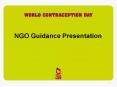 NGO Guidance Presentation PowerPoint PPT Presentation