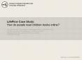LifeFlow Case Study: How do people read children books online? PowerPoint PPT Presentation