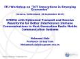 OFDMA with Optimized Transmit and Receive Waveforms for Better Interference Immune Communications in Next Generation Radio Mobile Communication Systems PowerPoint PPT Presentation