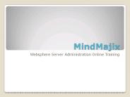 Websphere Server Administration Online Training