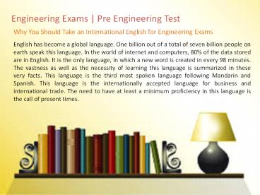 Engineering Exams with Talentsaath