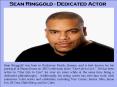 Sean Ringgold - Dedicated Actor PowerPoint PPT Presentation