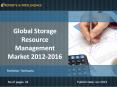 Reports and Intelligence: Global Storage Resource Management Market - Size, Share, Global Trends 2012-2016 PowerPoint PPT Presentation
