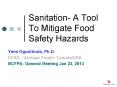 Sanitation- A Tool To Mitigate Food Safety Hazards PowerPoint PPT Presentation