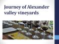 Journey of Alexander valley vineyards PowerPoint PPT Presentation