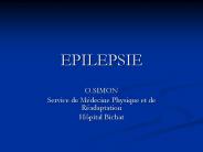 EPILEPSIE