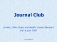 Journal Club PowerPoint PPT Presentation
