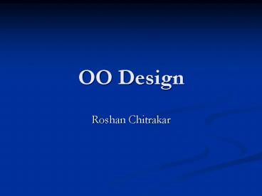 OO Design