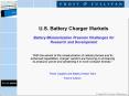 U.S. Battery Charger Markets  Battery Miniaturization Presents Challenges for Research and Development PowerPoint PPT Presentation