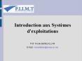 Introduction aux Syst PowerPoint PPT Presentation