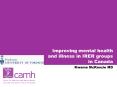 Improving mental health and illness in IRER groups in Canada PowerPoint PPT Presentation