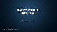 Happy Pongal Greetings / Wishes 2015