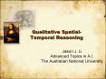 Qualitative Spatial-Temporal Reasoning PowerPoint PPT Presentation