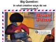 Big Question:  In what creative ways do we communicate? PowerPoint PPT Presentation