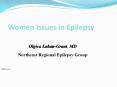 Women Issues in Epilepsy PowerPoint PPT Presentation