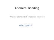 Chemical Bonding