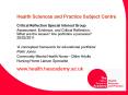 Health Sciences and Practice Subject Centre PowerPoint PPT Presentation