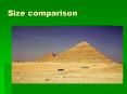 Size comparison PowerPoint PPT Presentation