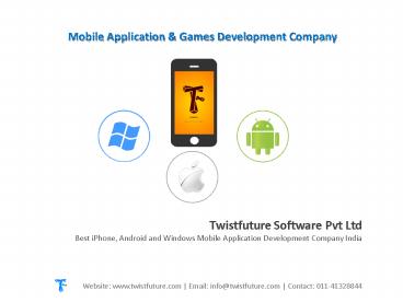 Best Mobile Application Development Company India