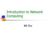 Introduction to Network Computing