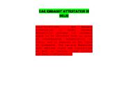 UAE Embassy Attestation