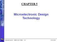 Microelectronic Design Technology