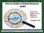 How to Conduct a Human Resources Audit