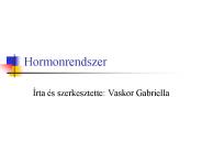 Hormonrendszer