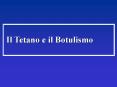 Il Tetano e il Botulismo PowerPoint PPT Presentation