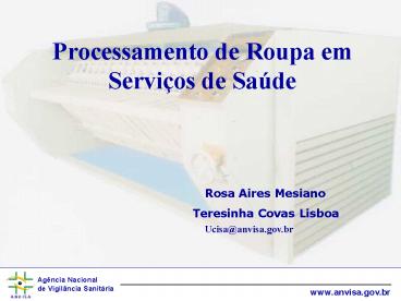 Processamento de Roupa em Servi
