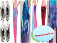 Silk Semi Circle Veils