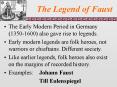 The Legend of Faust PowerPoint PPT Presentation