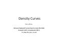 Density Curves PowerPoint PPT Presentation