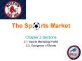 The Sp   rts Market PowerPoint PPT Presentation