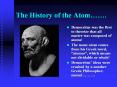 The History of the Atom PowerPoint PPT Presentation